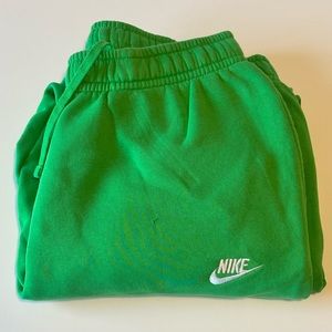 Men’s Green Nike Sweatpants